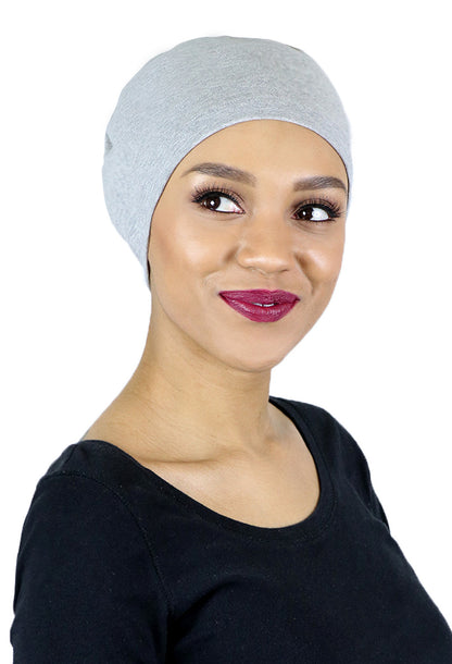 Serena Cotton Sleep Cap Casual Beanie for Women with Small Heads 50+ UPF Sun Protection