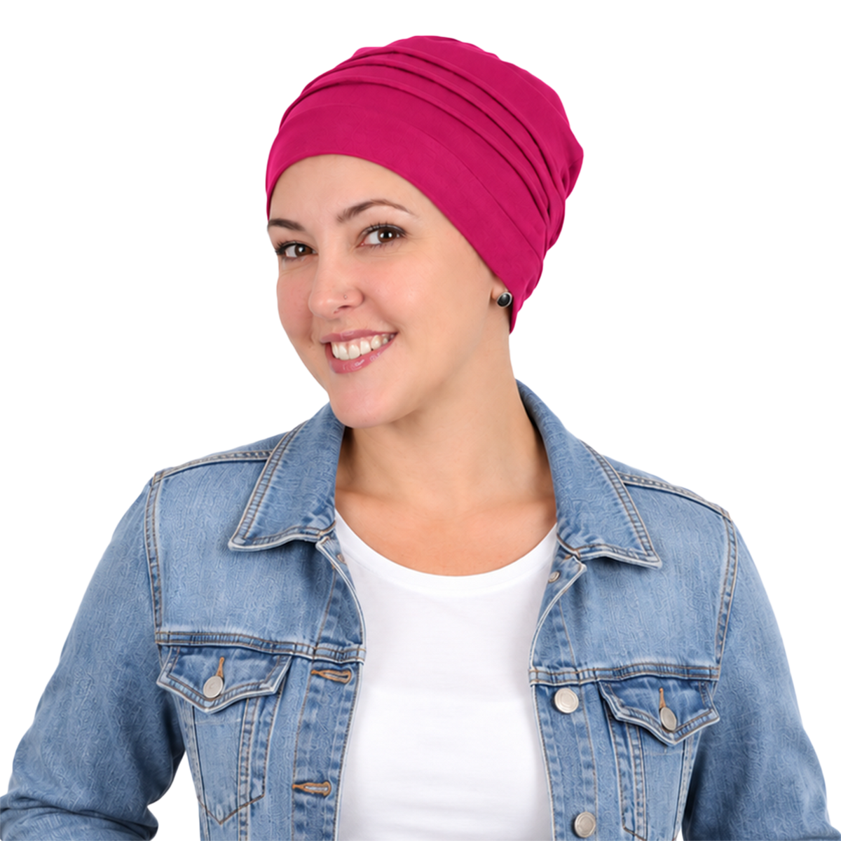 Simple Slouchy Bamboo Beanie Chemo Hat for Women