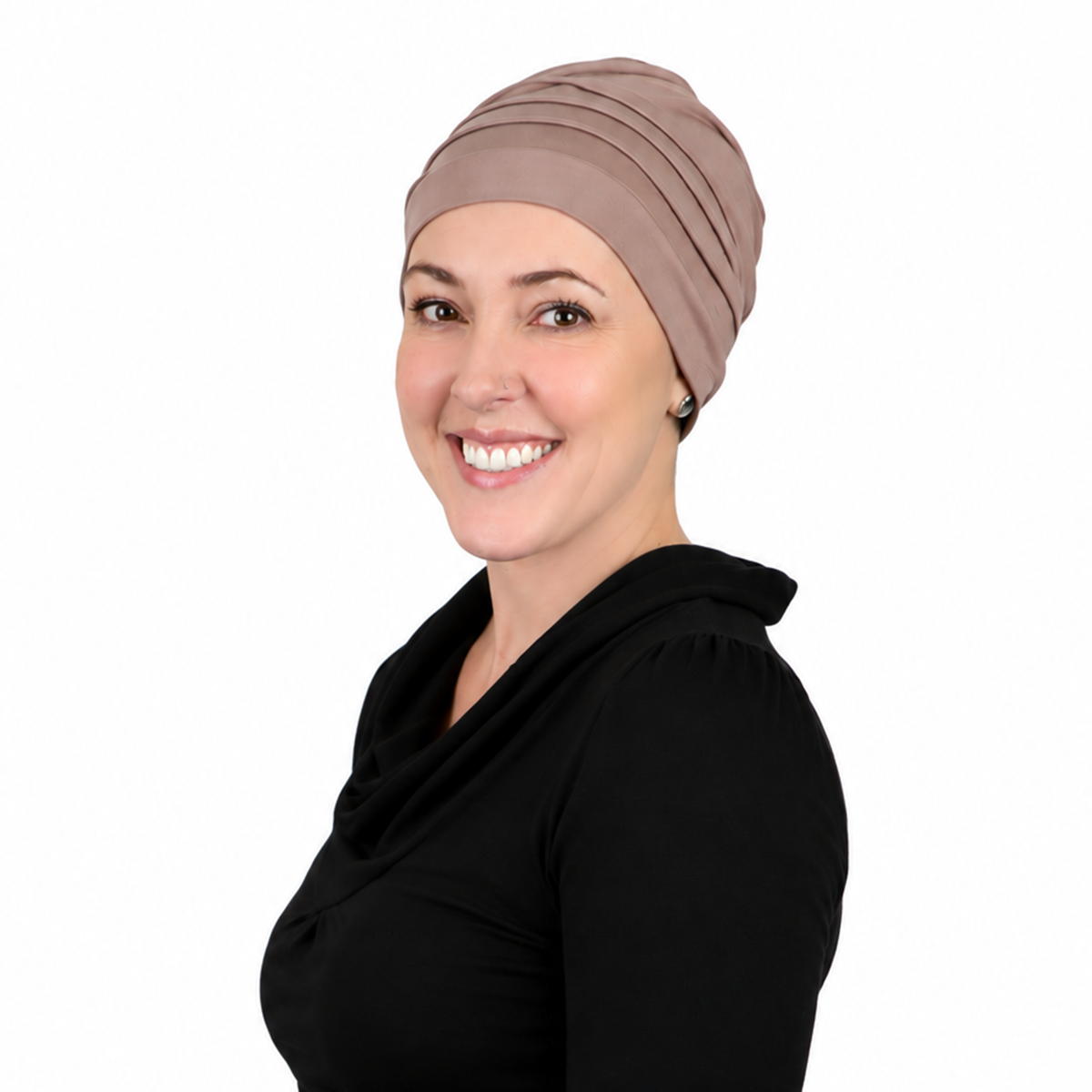 Simple Slouchy Bamboo Beanie Chemo Hat for Women