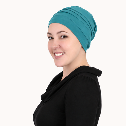 Simple Slouchy Bamboo Beanie Chemo Hat for Women