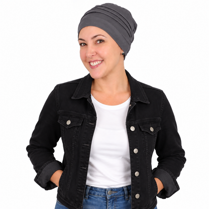 Simple Slouchy Bamboo Beanie Chemo Hat for Women