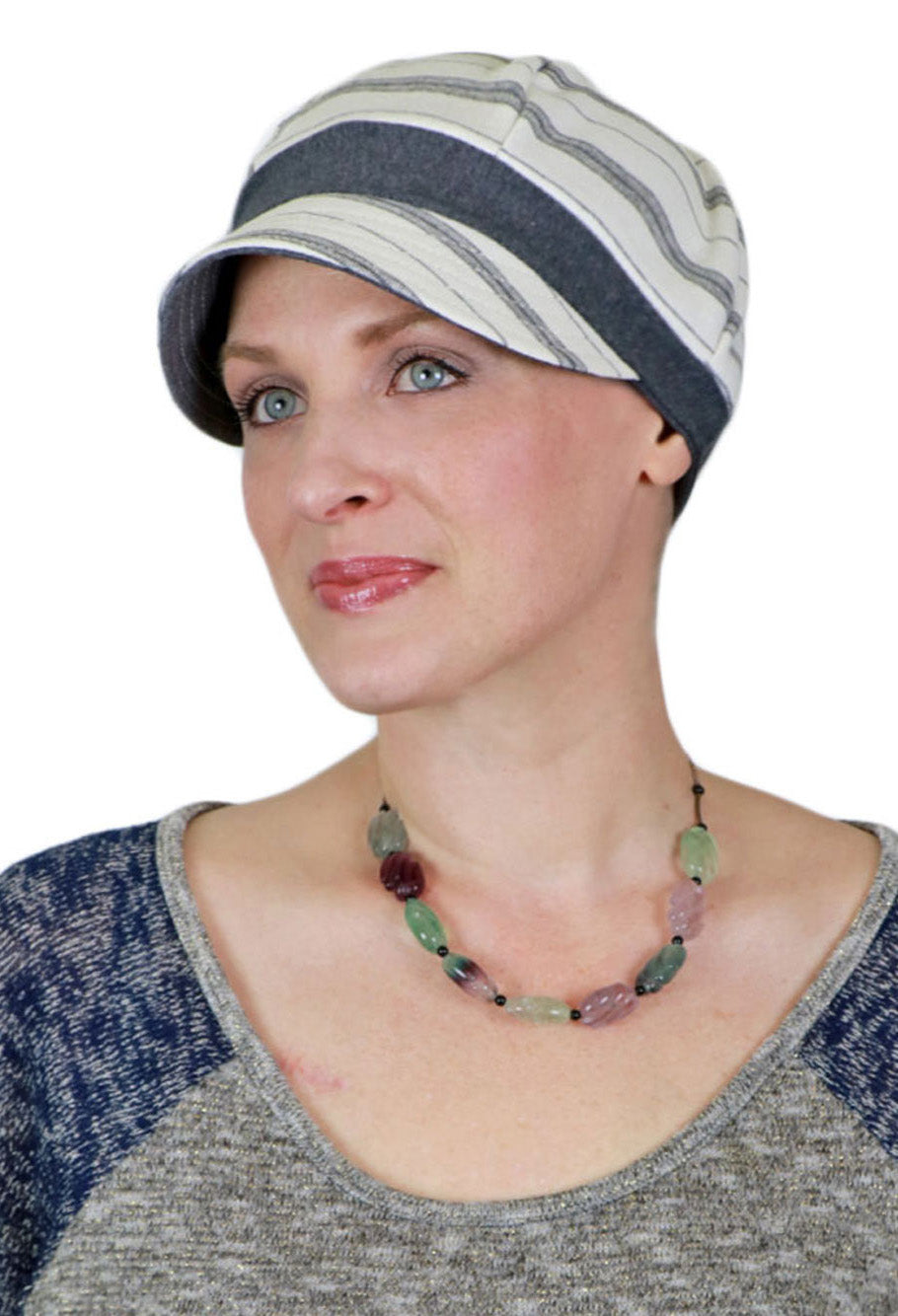 Whimsy Sport Soft Cotton Hat Chemo Headwear All Colors 50+UPF Sun Protection