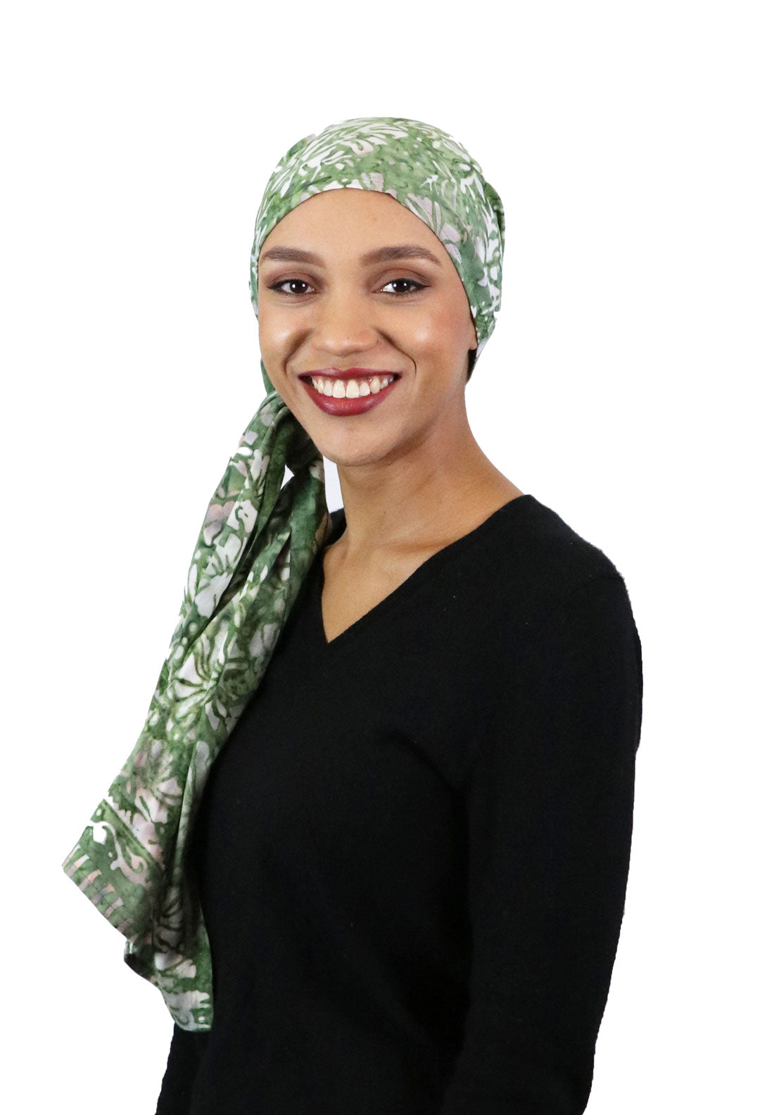 Bali Batik Head Wrap For Women Chemo Scarf Rayon 15" X  60" ALL COLORS