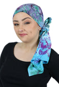 Bali Batik Head Wrap For Women Chemo Scarf Rayon 15" X  60" ALL COLORS
