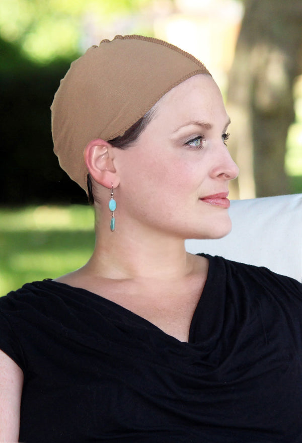 Bamboo Wig and Hat liner For Chemo Patients
