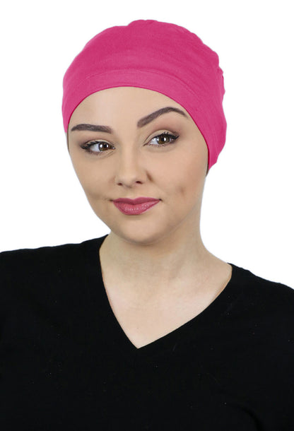 Bamboo Serena Sleep Cap Beanie for Chemo Headwear 50+UPF Sun Protection