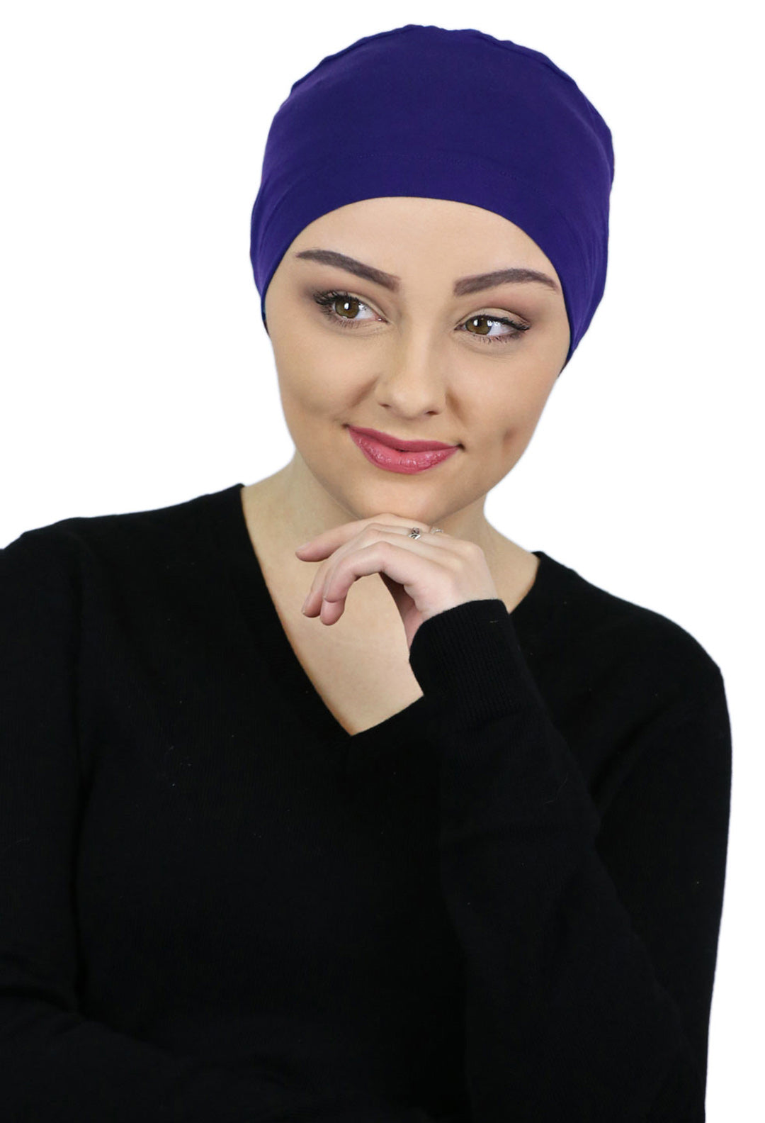 Bamboo Serena Sleep Cap Beanie for Chemo Headwear 50+UPF Sun Protection