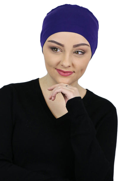 Bamboo Serena Sleep Cap Beanie for Chemo Headwear 50+UPF Sun Protection
