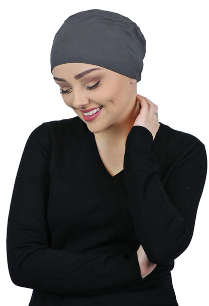 Bamboo Serena Sleep Cap Beanie for Chemo Headwear 50+UPF Sun Protection
