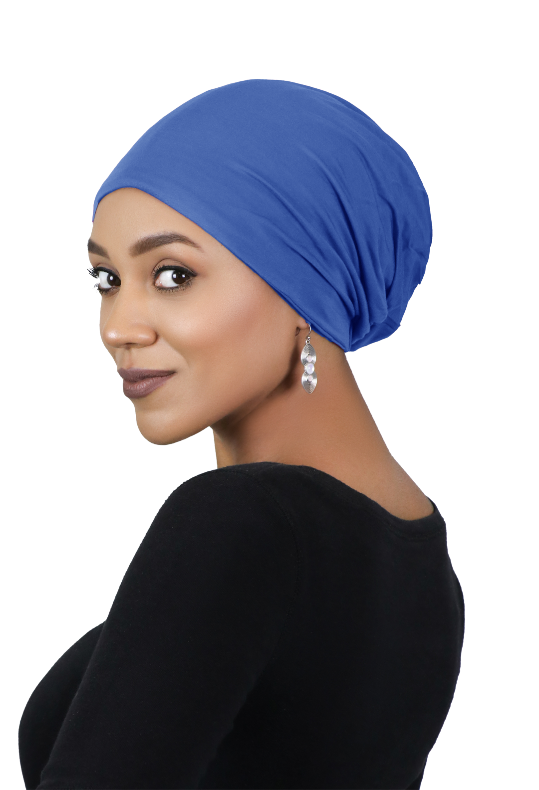 Bamboo Slouchy Beanie Turban Hat Chemo Headwear 50+ UPF Sun Protection