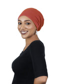 Bamboo Slouchy Beanie Turban Hat Chemo Headwear 50+ UPF Sun Protection