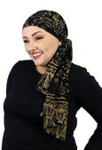 Bali Batik Head Wrap For Women Chemo Scarf Rayon 15" X  60" ALL COLORS