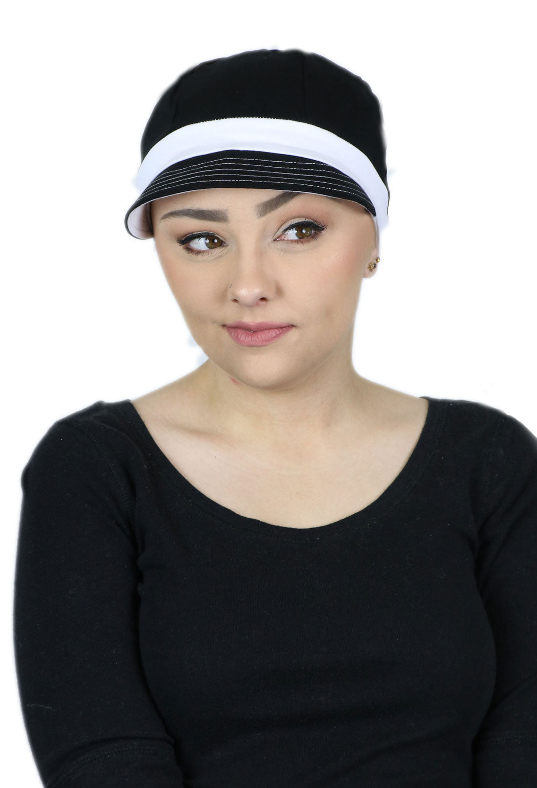 Whimsy Sport Soft Cotton Hat Chemo Headwear All Colors 50+UPF Sun Protection