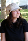 Brianna Corduroy Newsboy Cabbie Hat for Women