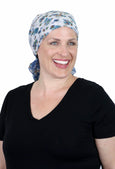 Caracia 100% Cotton Voile Headscarf Summer Scarf for Chemo Headwear 30" Square Flamingo