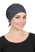 Bamboo Celeste Headscarf Pre Tied Chemo Headwear 50+ UPF Sun Protection