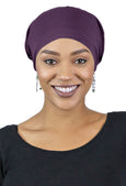 Bamboo Celeste Headscarf Pre Tied Chemo Headwear 50+ UPF Sun Protection