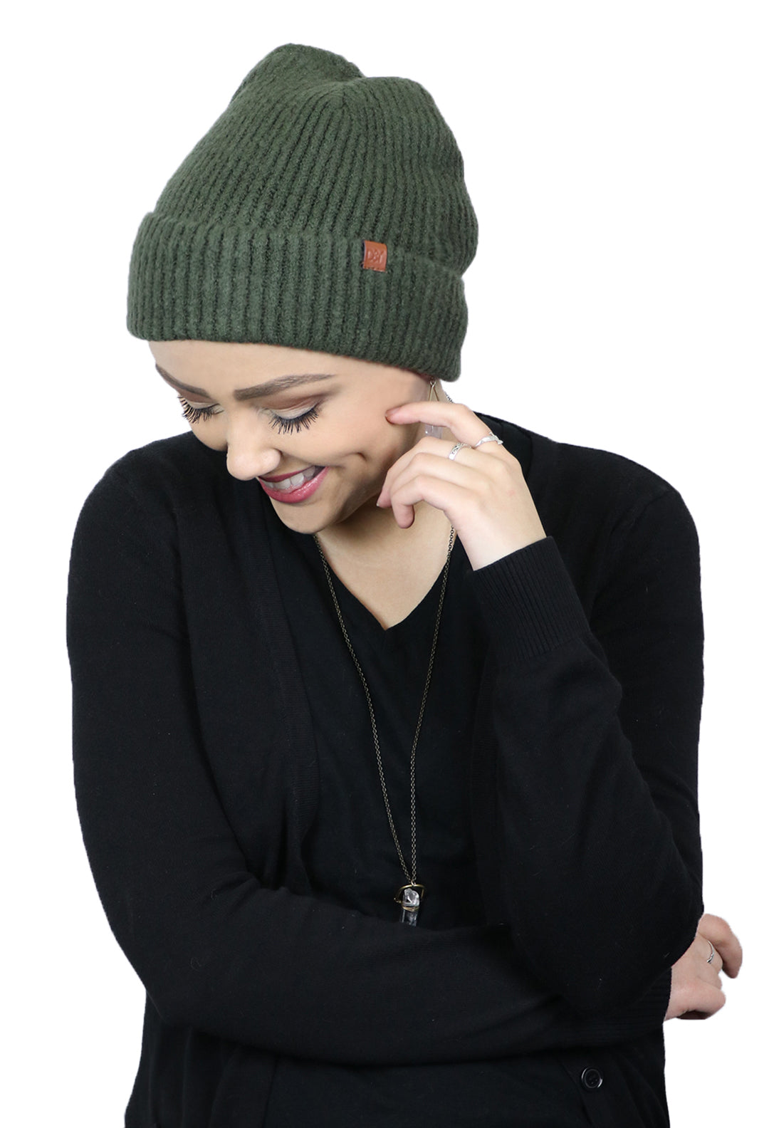 Mixed knit beanie - bonnet