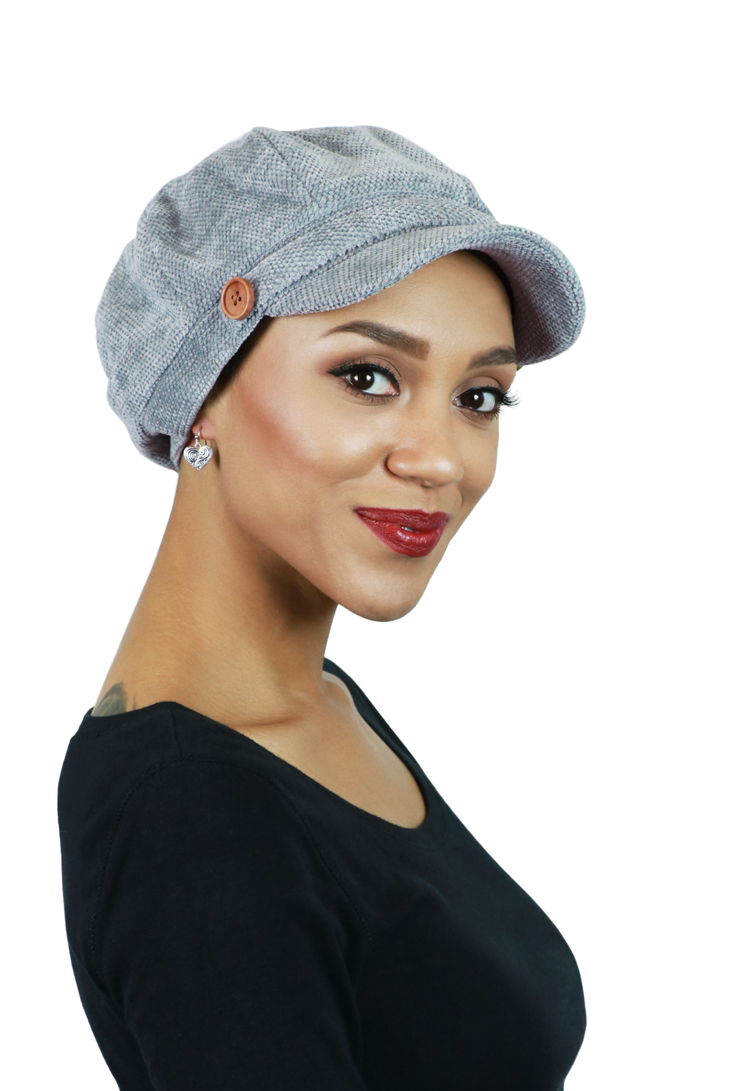 Dublin Chenille Newsboy Cabbie Cap for Women