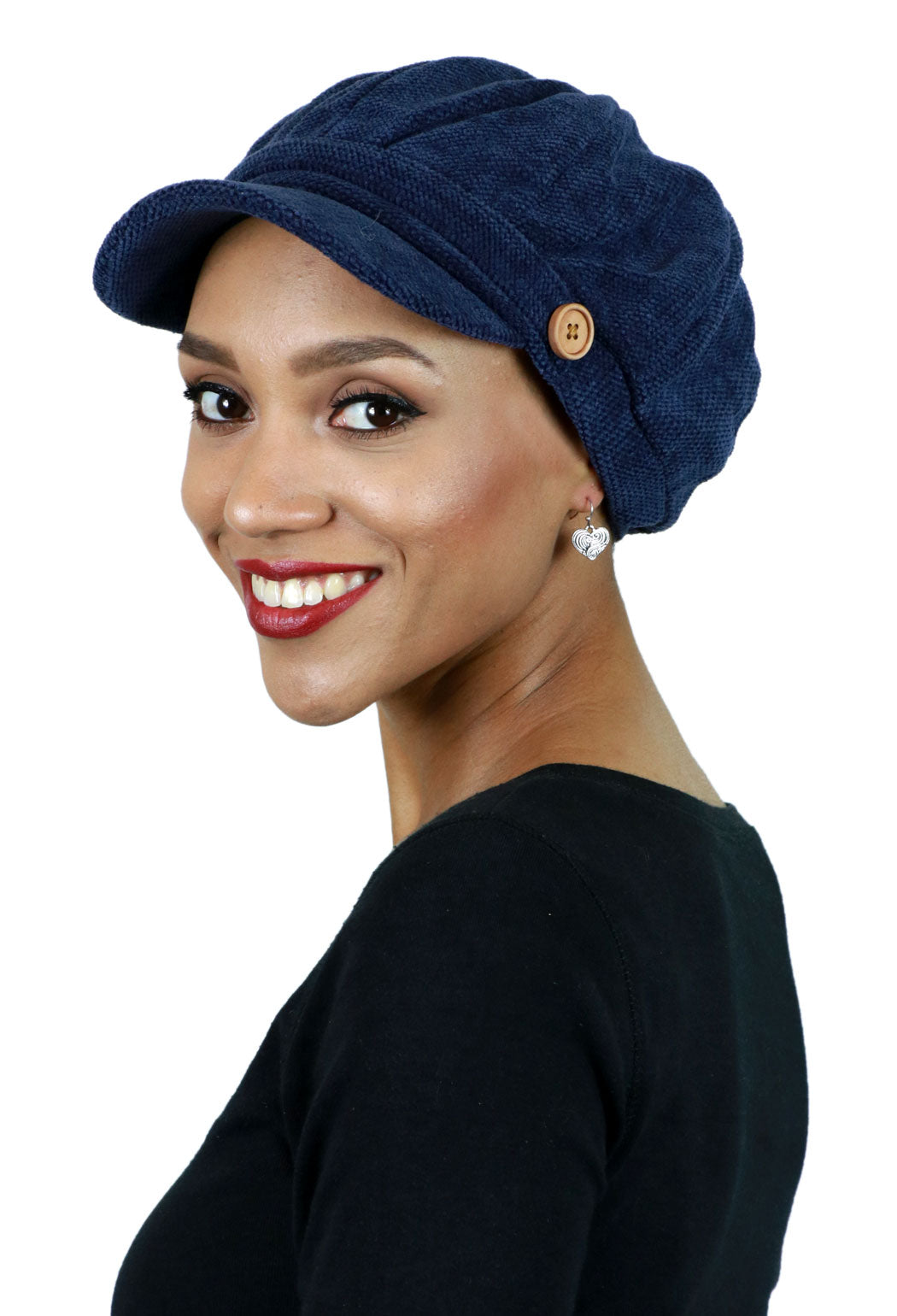 Dublin Chenille Newsboy Cabbie Cap for Women