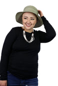 Garden Party Summer Hat for Women with Medium Size Heads 3 Inch Brim