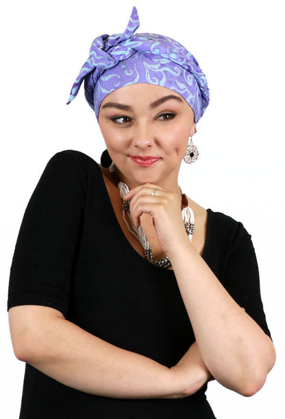 Bali Batik Head Wrap For Women Chemo Scarf Rayon 15" X  60" ALL COLORS