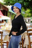 Sunnyside 100% Cotton Summer Hat for Women Chemo Headwear 50+ UPF