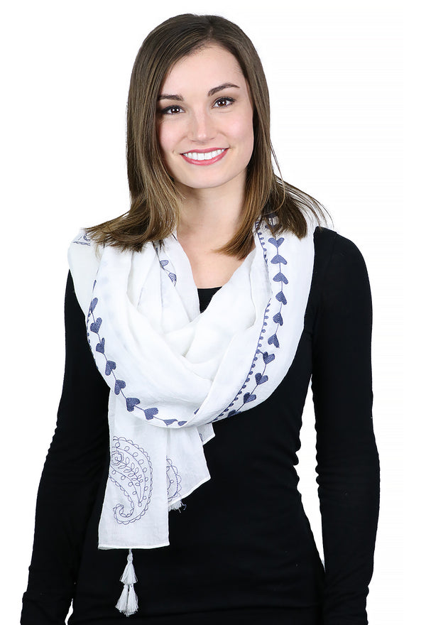 Peace, Love & Paisley Neck Scarf CLOSEOUT!