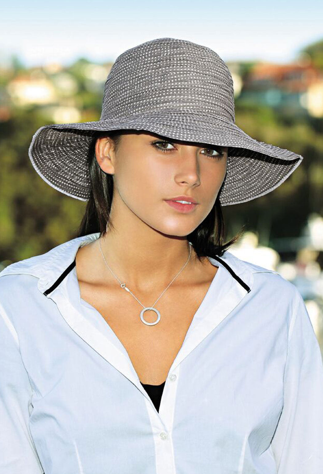 Sun Hats For Women Gardening Hat Wide Brim Beach Sun Protection Breathable  Cotton Summer Hat With Fold-up Brim