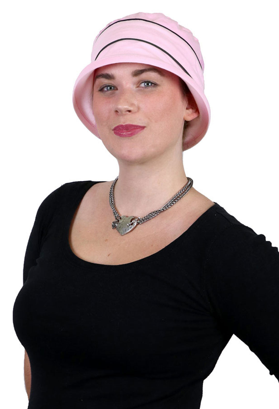 Pippin Cotton Cloche Hat Chemo Headwear for Women 50+ UPF Sun Protection