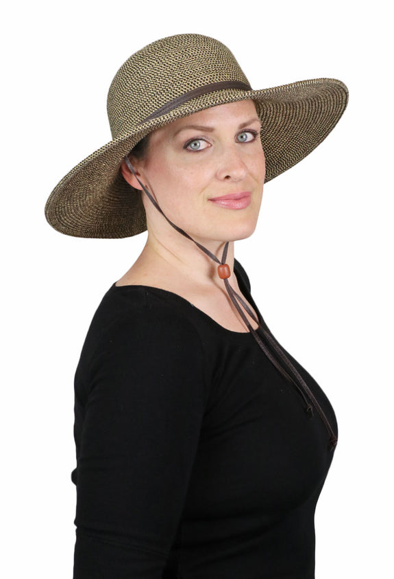 Safari Large Brimmed Sun Hat for Women 50+ UPF Sun Protection