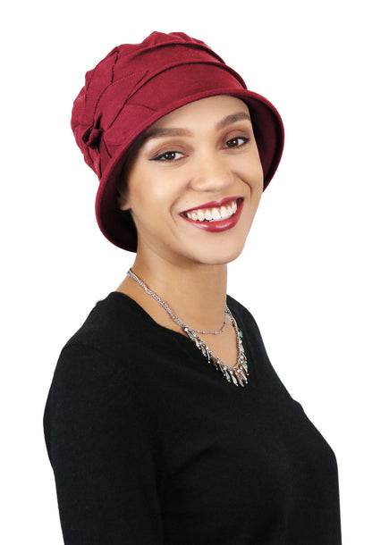 Seattle Chic Combed Cotton Cloche Hat for Women 50+ UPF Sun Protection