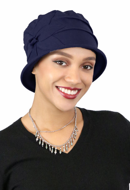 Seattle Chic Combed Cotton Cloche Hat for Women 50+ UPF Sun Protection