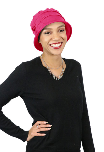 Seattle Chic Combed Cotton Cloche Hat for Women 50+ UPF Sun Protection