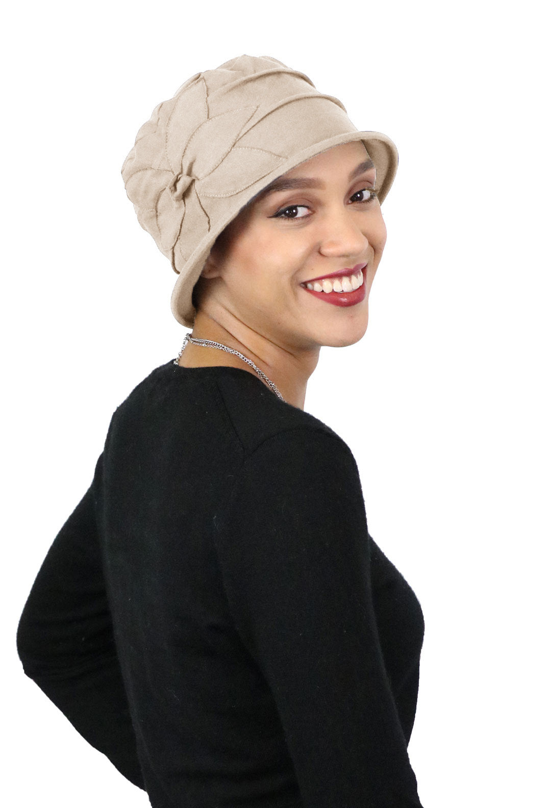 Seattle Chic Combed Cotton Cloche Hat for Women 50+ UPF Sun Protection