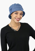 Seattle Chic Combed Cotton Cloche Hat for Women 50+ UPF Sun Protection