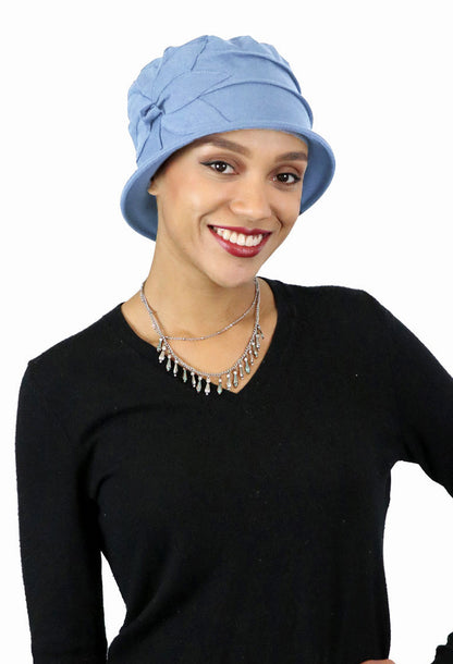 Seattle Chic Combed Cotton Cloche Hat for Women 50+ UPF Sun Protection