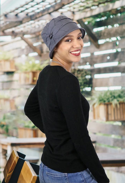 Seattle Chic Combed Cotton Cloche Hat for Women 50+ UPF Sun Protection