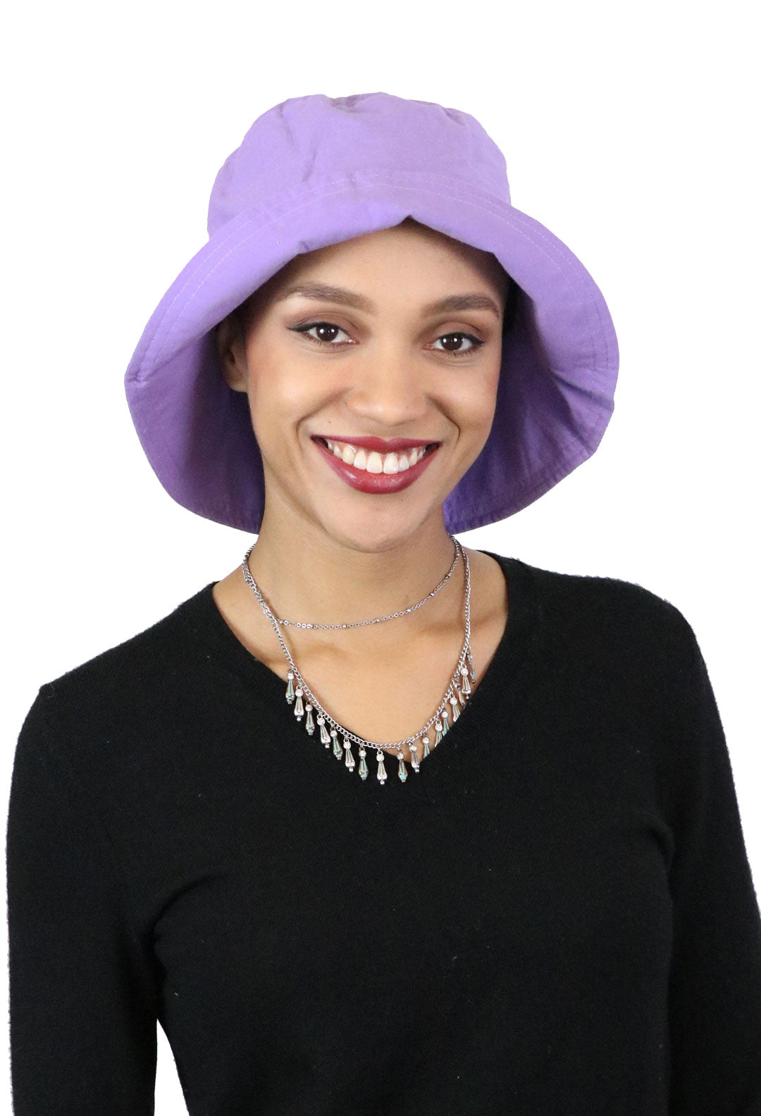 Sun Hats for Women | Summer Hats | Travel Hats | Packable Hat | Bucket Lilac