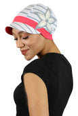 Whimsy Cotton Chemo Hat for Women Under the Boardwalk 50+UPF