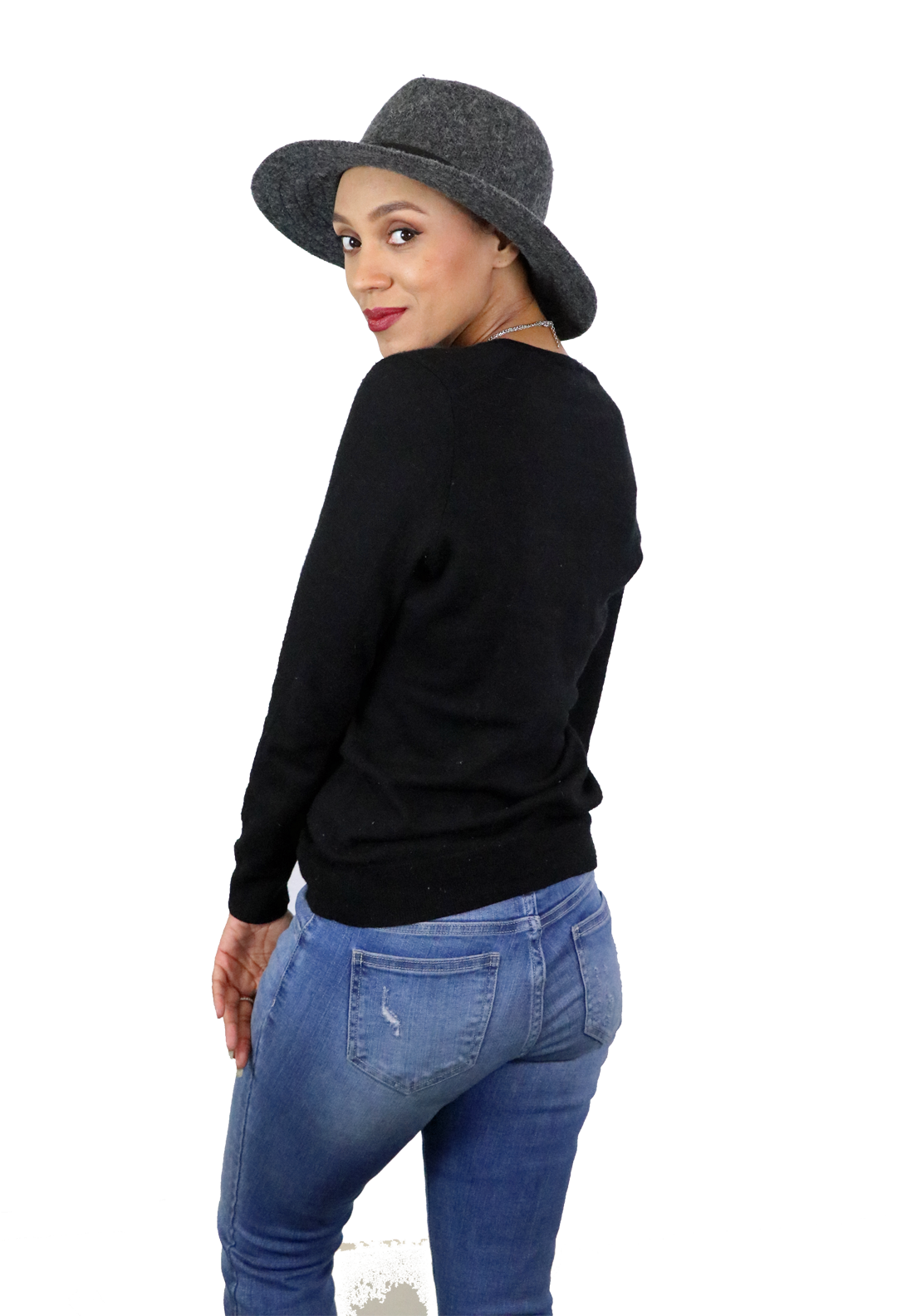 Misty Malloy Wide Brim Fedora for Women Wool Blend CLOSEOUT!