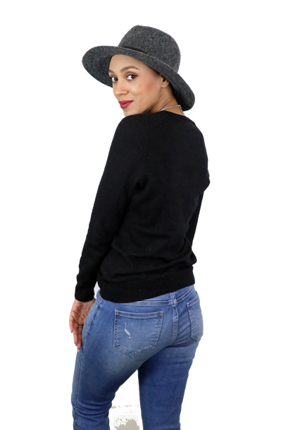 Misty Malloy Wide Brim Fedora for Women Wool Blend CLOSEOUT!