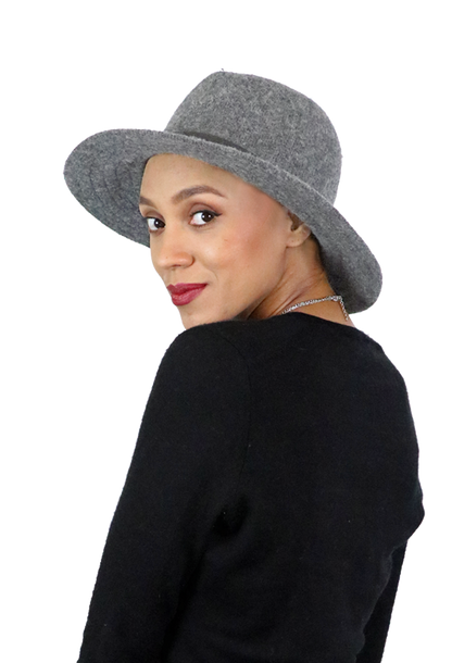 Misty Malloy Wide Brim Fedora for Women Wool Blend CLOSEOUT!